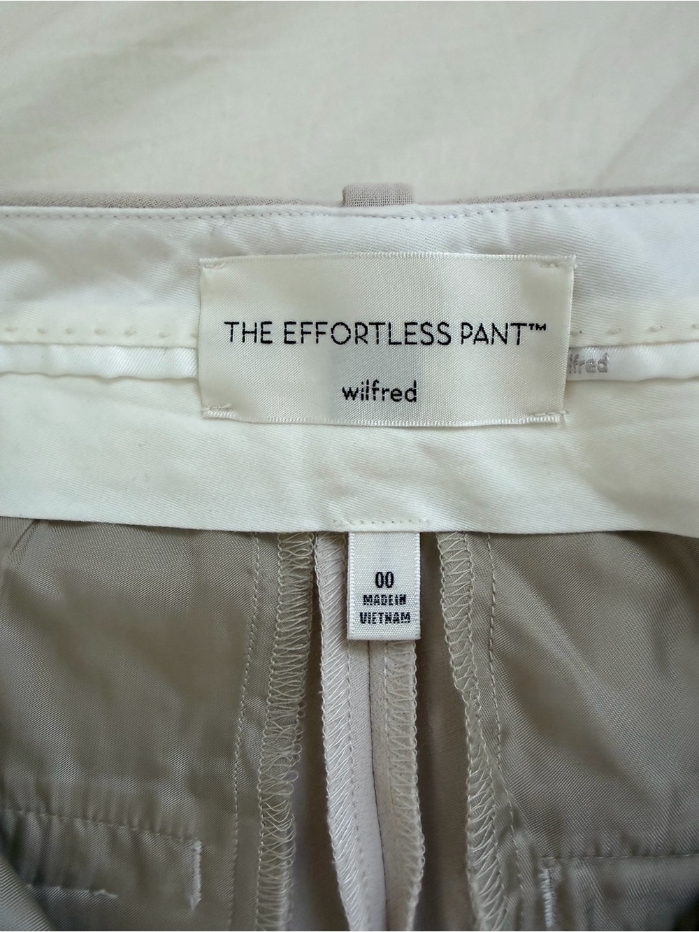 Wilfred The Effortless Pant - Light Beige - Picture 4 of 7